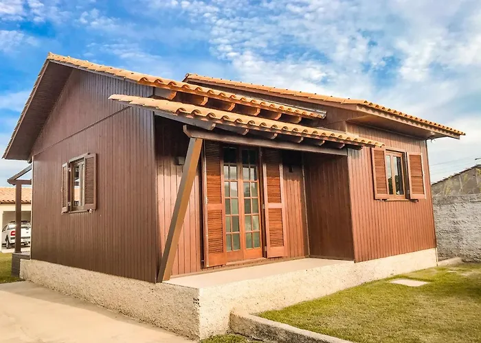 Casa Aconchegante Com Privacidade Em Balneario Rincao